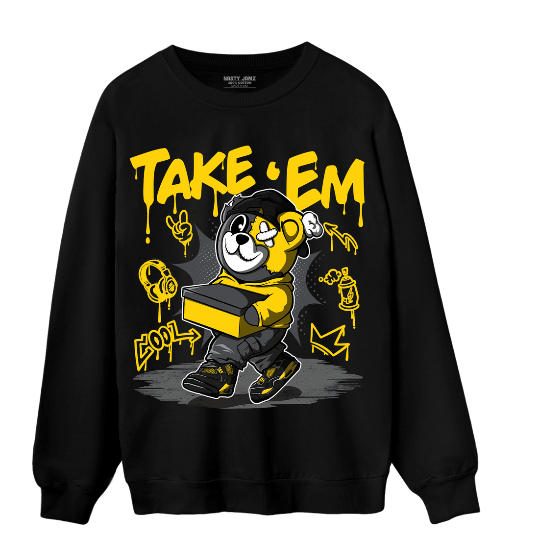 Thunder 4s Sweatshirt Match Take &
