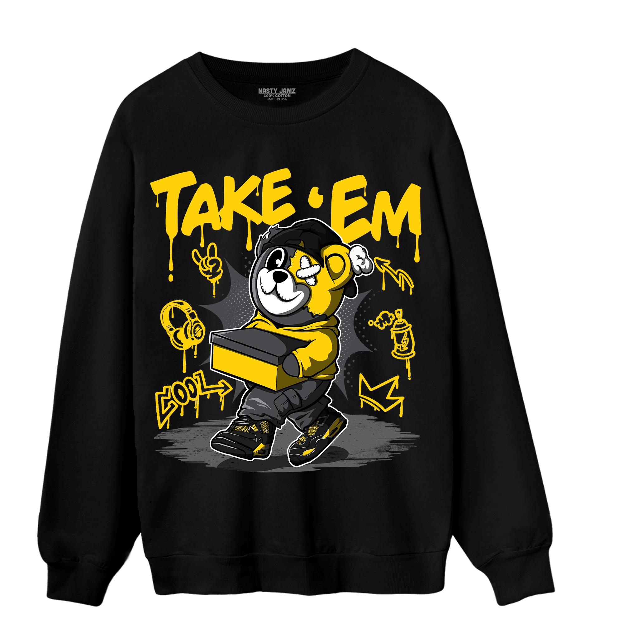 Thunder 4s Sweatshirt Match Take &