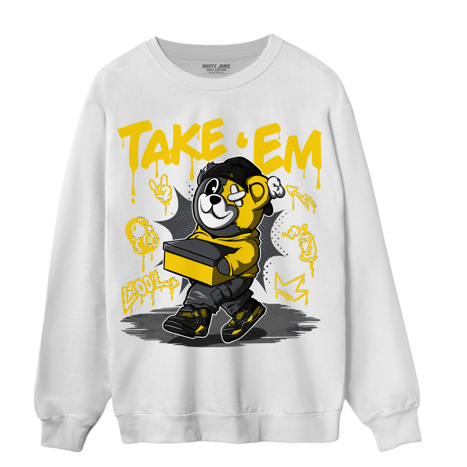 Thunder 4s Sweatshirt Match Take &