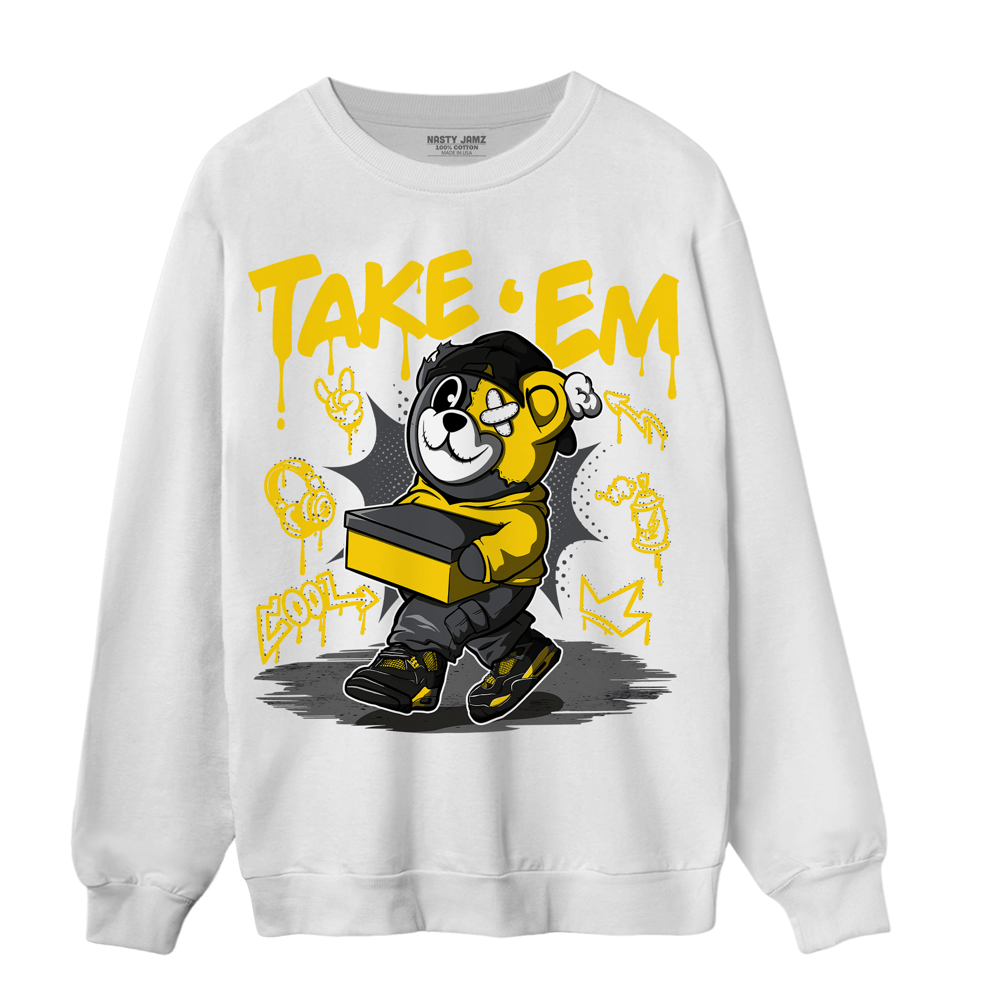 Thunder 4s Sweatshirt Match Take &
