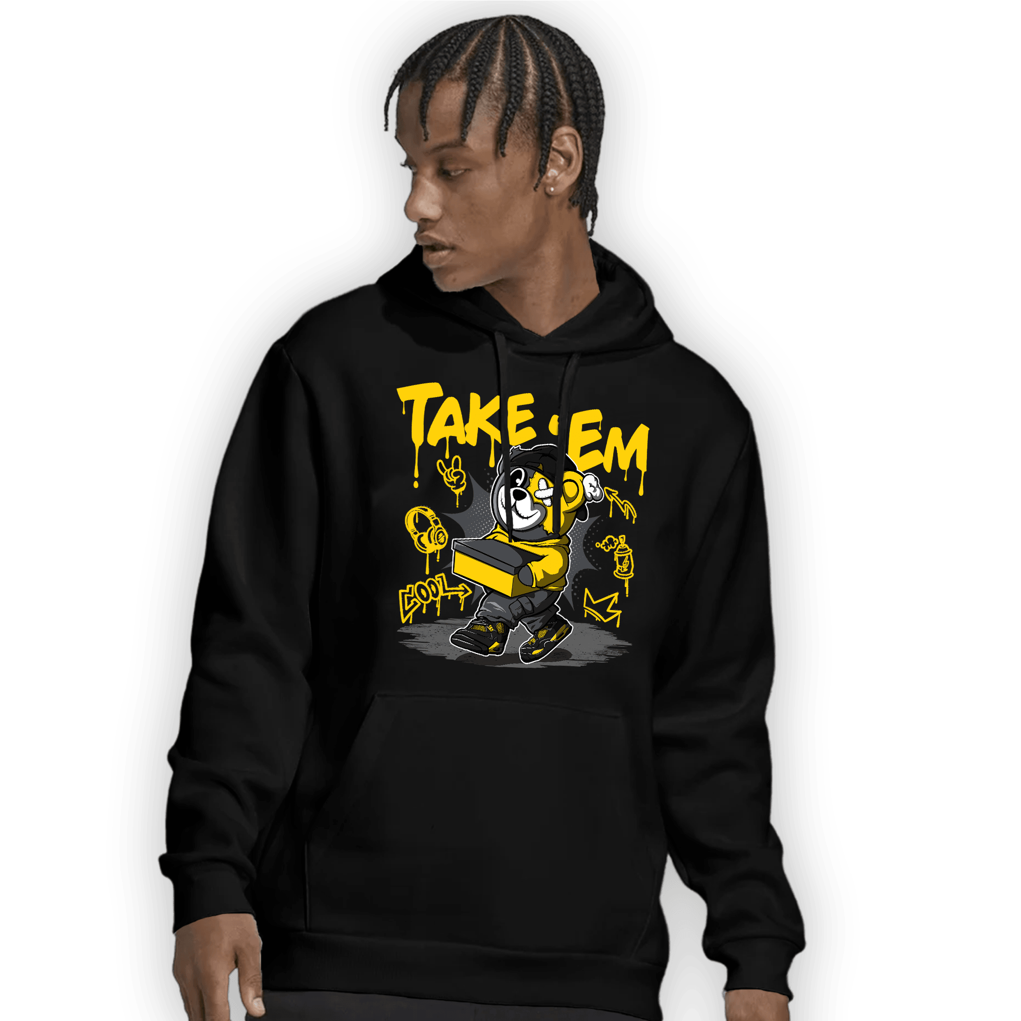 Thunder 4s Hoodie Match Take &