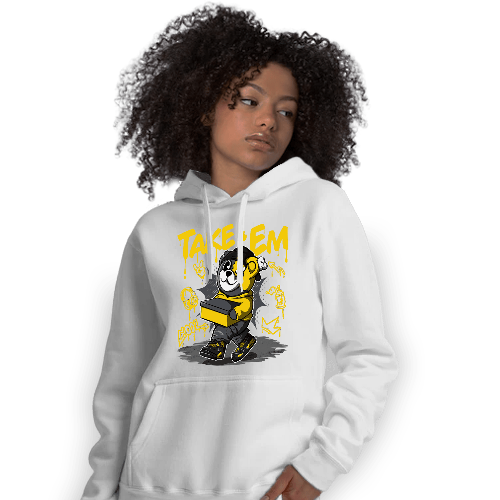 Thunder 4s Hoodie Match Take &