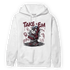 Burgundy 5s Hoodie Match Take &