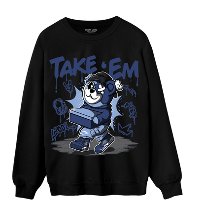 Midnight Navy 5s Sweatshirt Match Take &