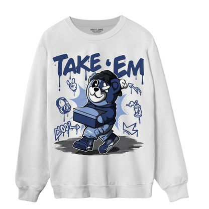 Midnight Navy 5s Sweatshirt Match Take &