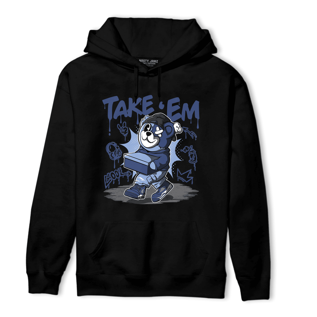 Midnight Navy 5s Hoodie Match Take &