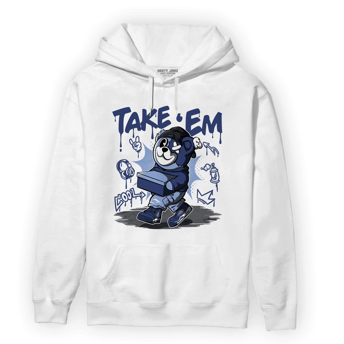 Midnight Navy 5s Hoodie Match Take &