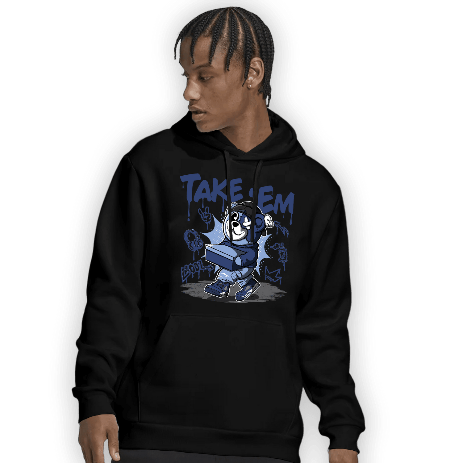 Midnight Navy 5s Hoodie Match Take &