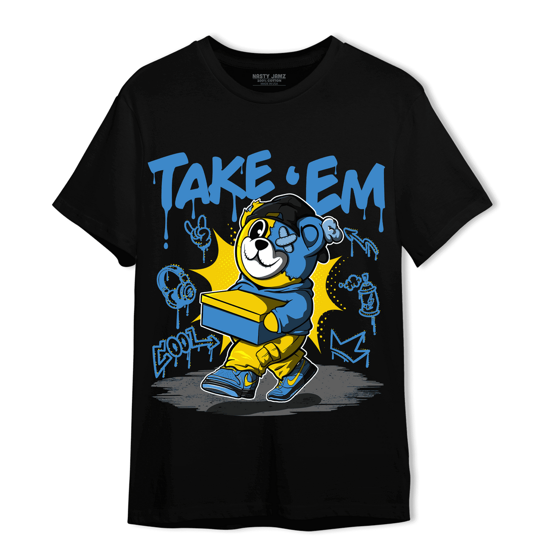 SB Dunk Bubbles T Shirt Match Take &