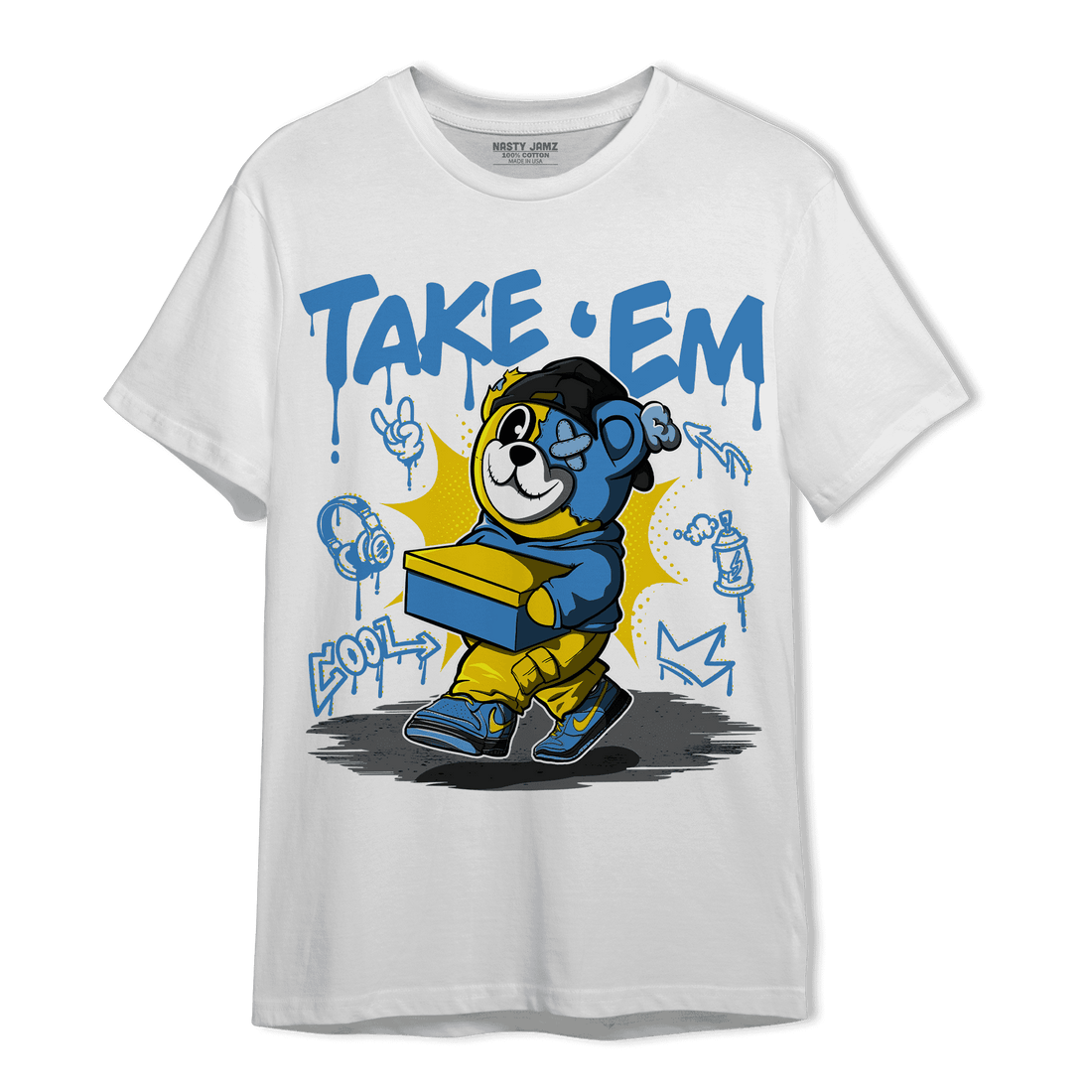 SB Dunk Bubbles T Shirt Match Take &