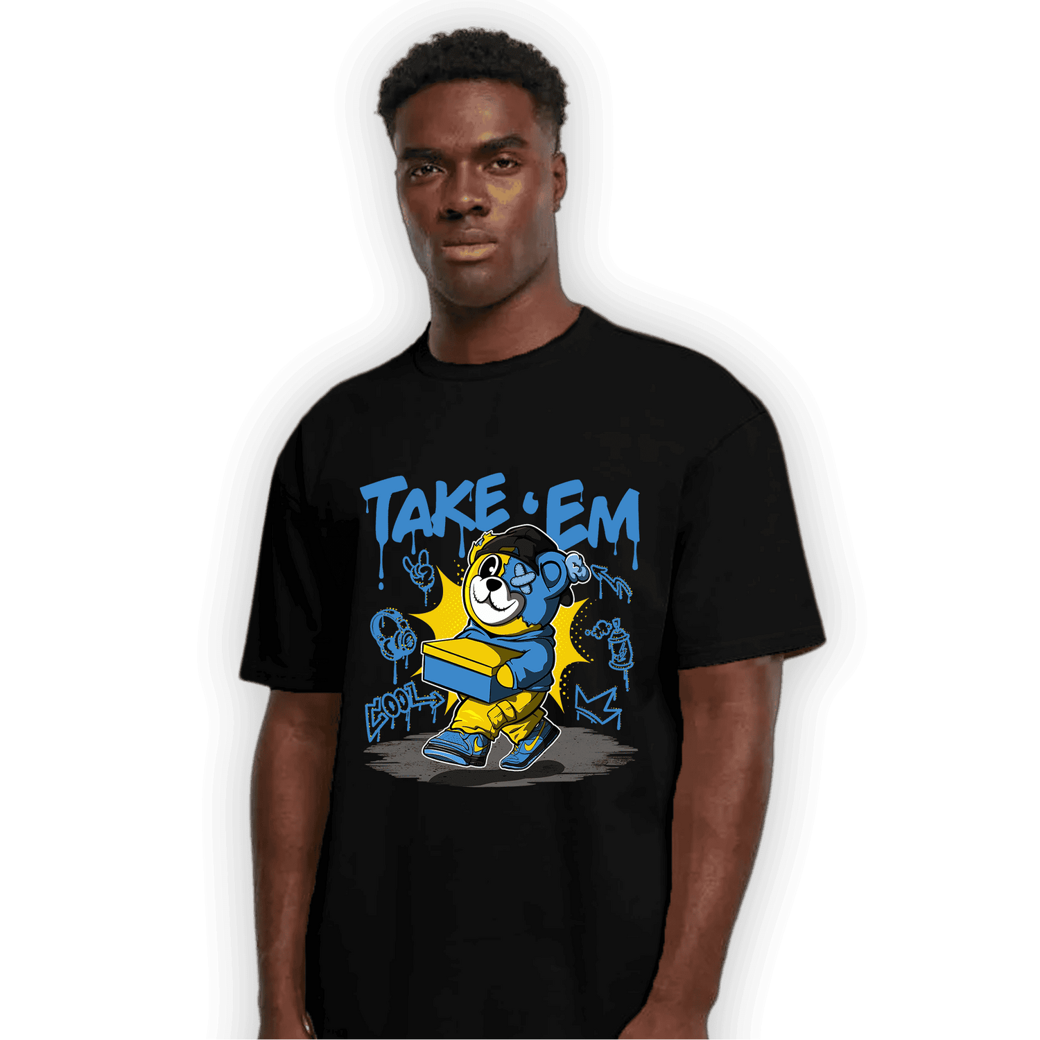 SB Dunk Bubbles T Shirt Match Take &