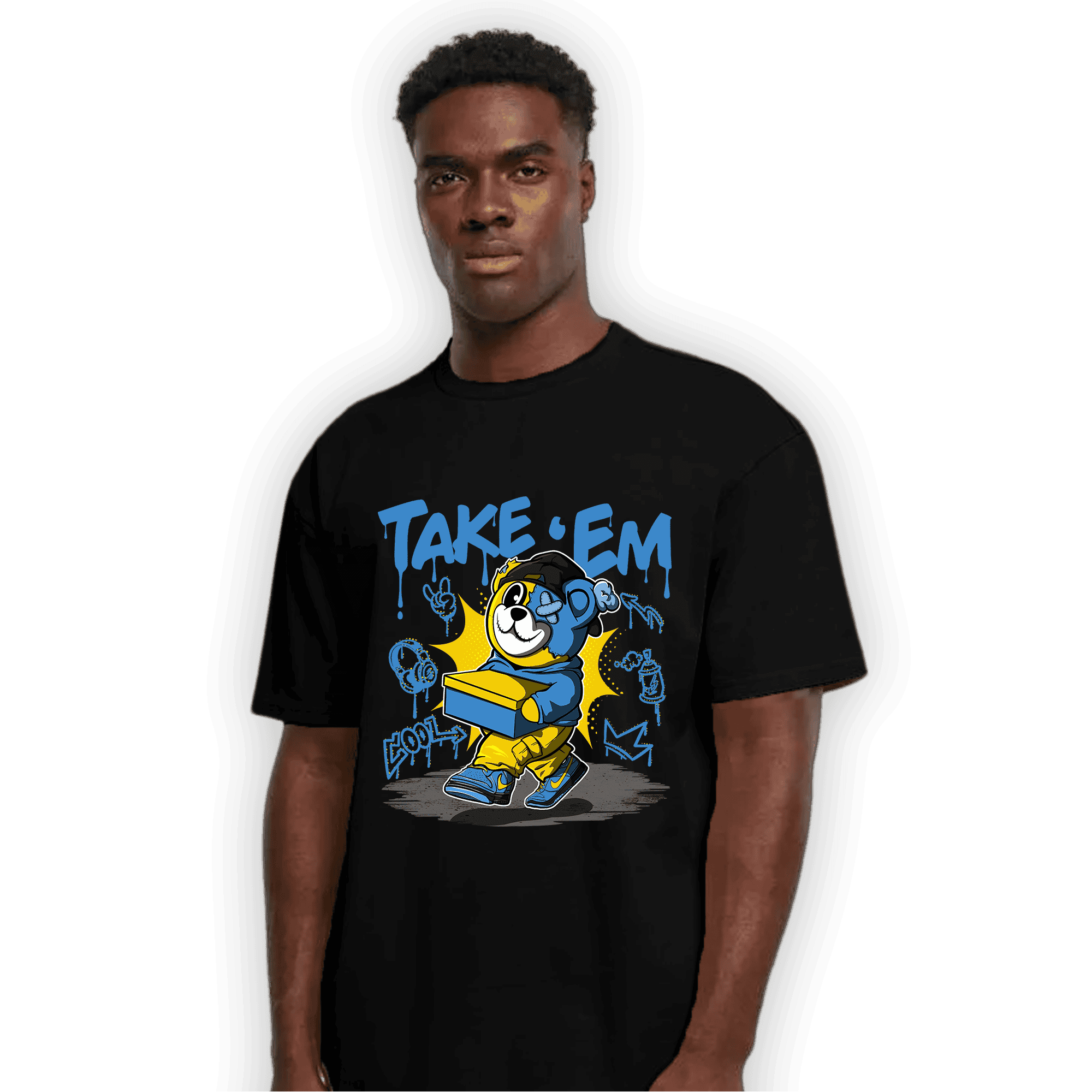 SB Dunk Bubbles T Shirt Match Take &