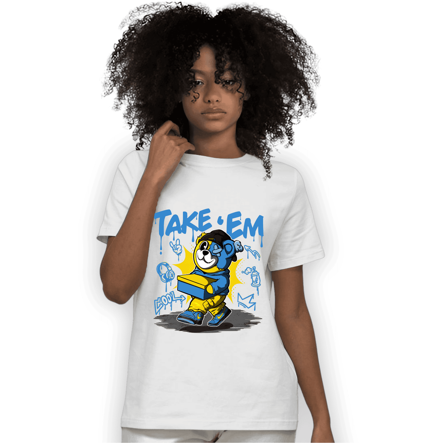 SB Dunk Bubbles T Shirt Match Take &
