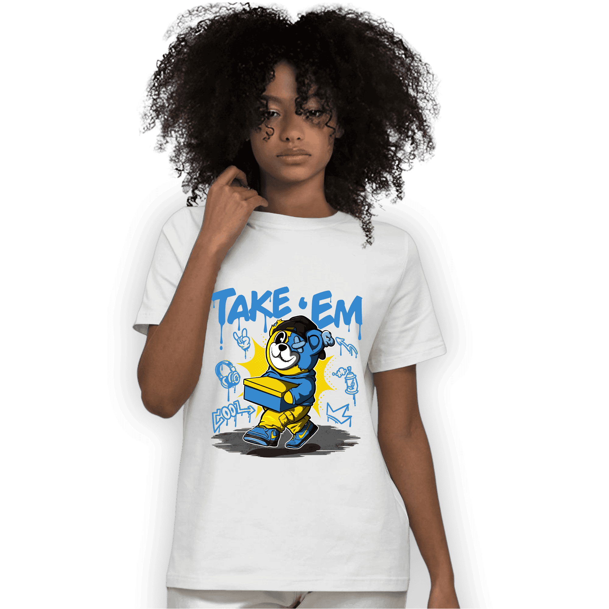 SB Dunk Bubbles T Shirt Match Take &