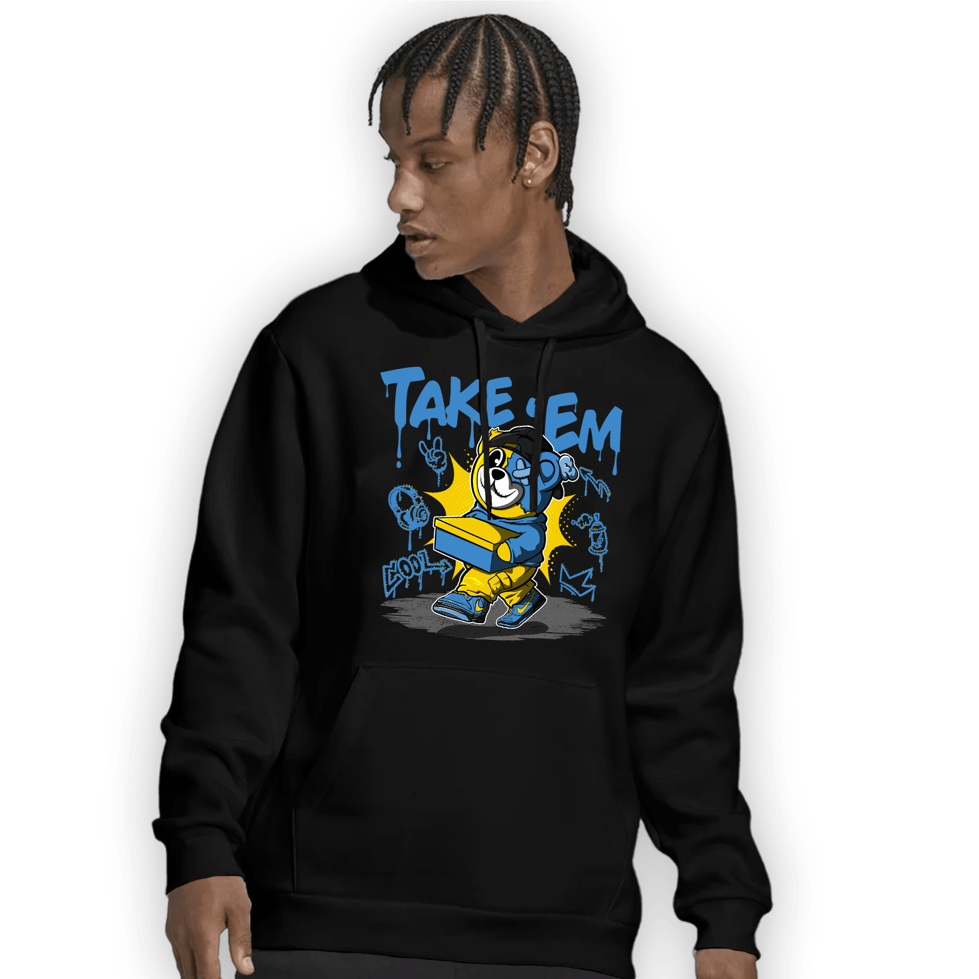SB Dunk Bubbles Hoodie Match Take &