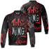 Bred Reimagined 4s Jacket Match The King 3D All-Over Print Graffiti - NastyJamz