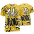 Yellow Ochre 6s T Shirt Match The King 3D All-Over Print Graffiti - NastyJamz