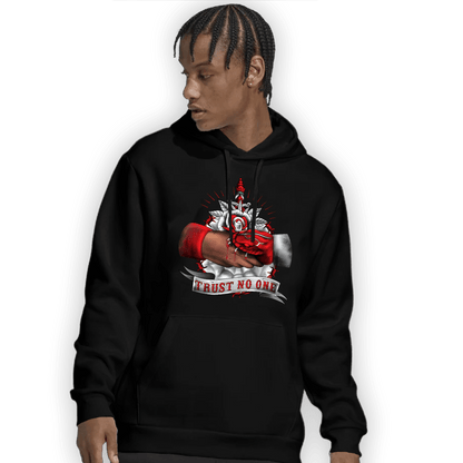Cherry 11s Hoodie Match Trust No One Old School - NastyJamz