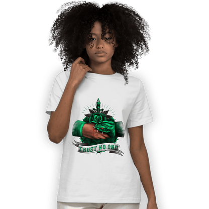 Celtic Lucky Green 1s T Shirt Match Trust No One Old School - NastyJamz