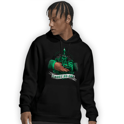 Celtic Lucky Green 1s Hoodie Match Trust No One Old School - NastyJamz