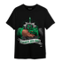 Lucky Green 3s T Shirt Match Trust No One Old School - NastyJamz