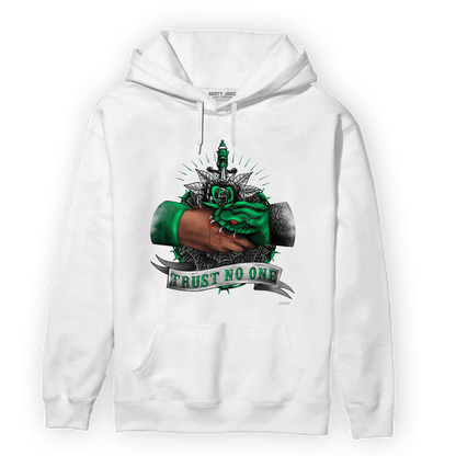 Lucky Green 3s Hoodie Match Trust No One Old School - NastyJamz
