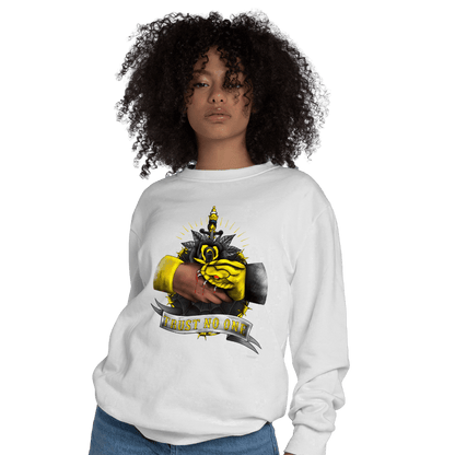 Thunder 4s Sweatshirt Match Trust No One Old School - NastyJamz