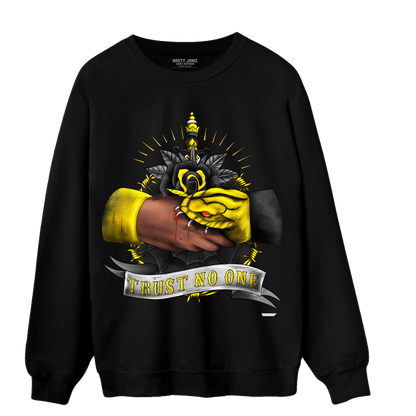 Thunder 4s Sweatshirt Match Trust No One Old School - NastyJamz