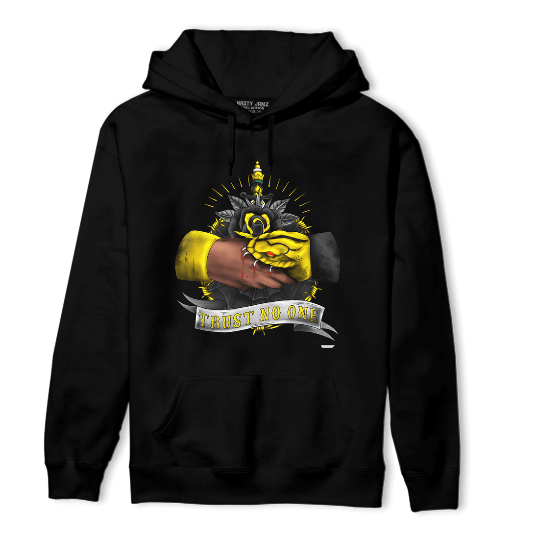 Thunder 4s Hoodie Match Trust No One Old School - NastyJamz