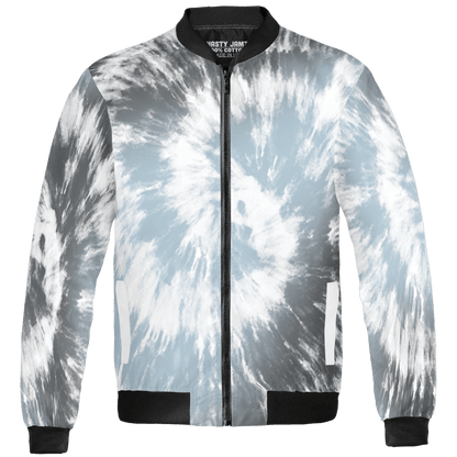 Blue Grey 13s Jacket Match Tye Dye 3D All-Over Print Spiral - NastyJamz