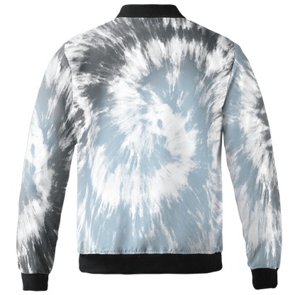 Blue Grey 13s Jacket Match Tye Dye 3D All-Over Print Spiral - NastyJamz
