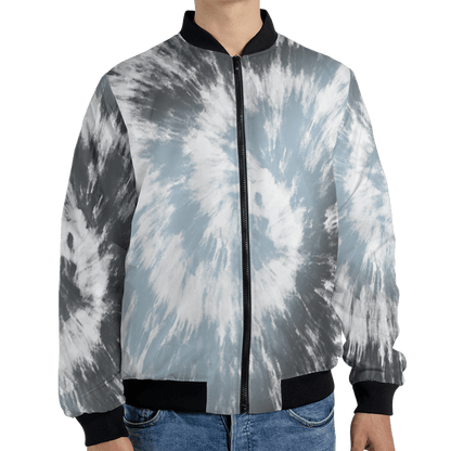 Blue Grey 13s Jacket Match Tye Dye 3D All-Over Print Spiral - NastyJamz