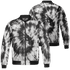 Retro High OG Black White 1s Jacket Match Tye Dye 3D All-Over Print Spiral - NastyJamz