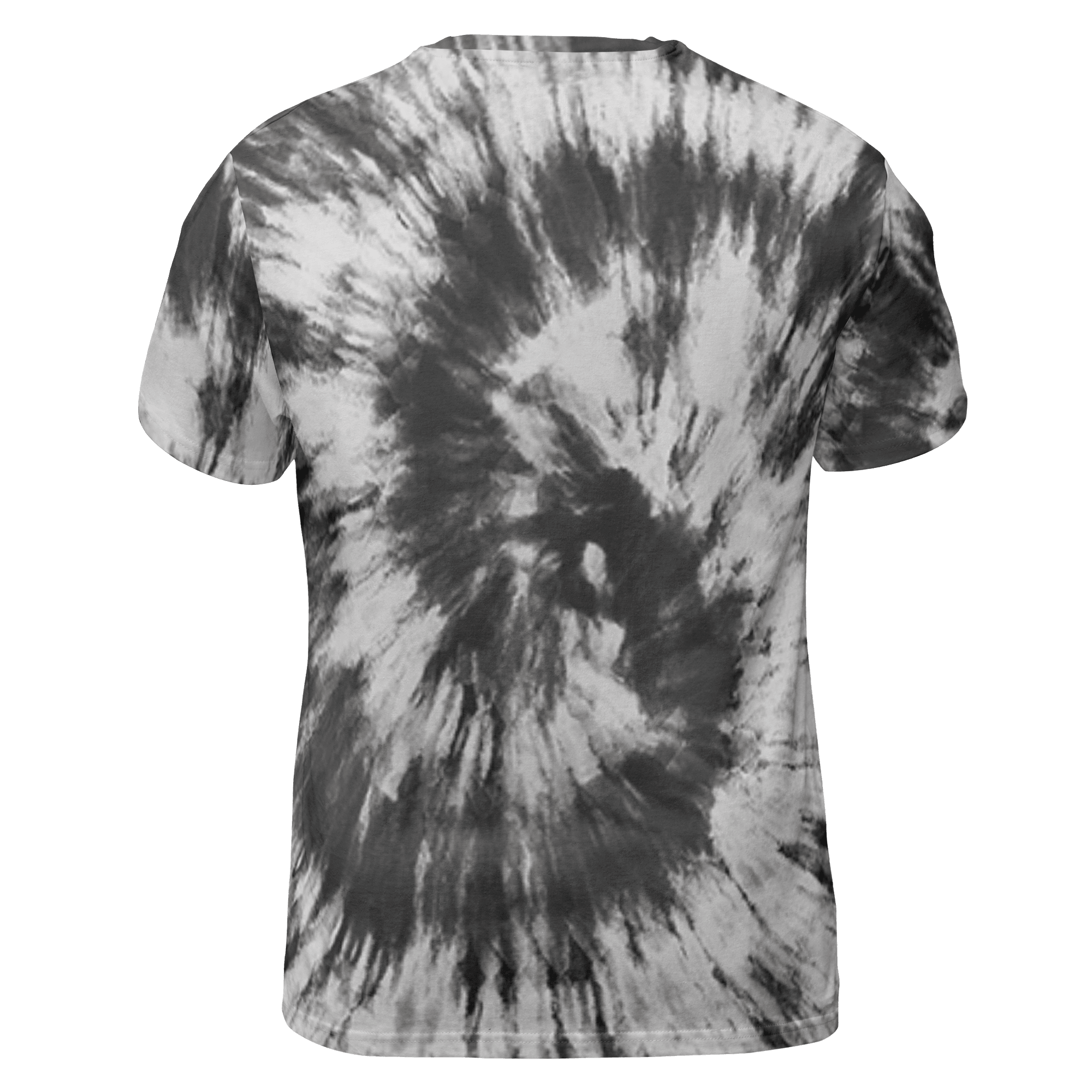 Retro High OG Black White 1s T Shirt Match Tye Dye 3D All-Over Print Spiral - NastyJamz