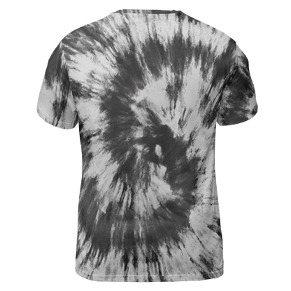 Retro High OG Black White 1s T Shirt Match Tye Dye 3D All-Over Print Spiral - NastyJamz