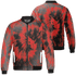 Bred Reimagined 4s Jacket Match Tye Dye 3D All-Over Print Spiral - NastyJamz
