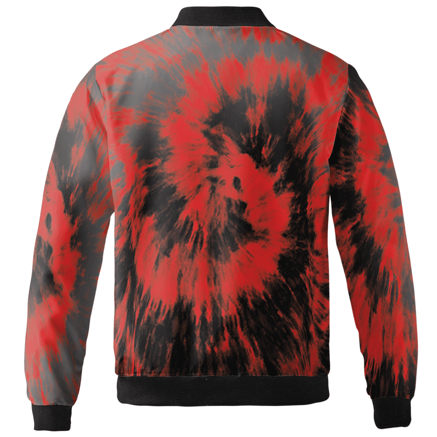 Bred Reimagined 4s Jacket Match Tye Dye 3D All-Over Print Spiral - NastyJamz