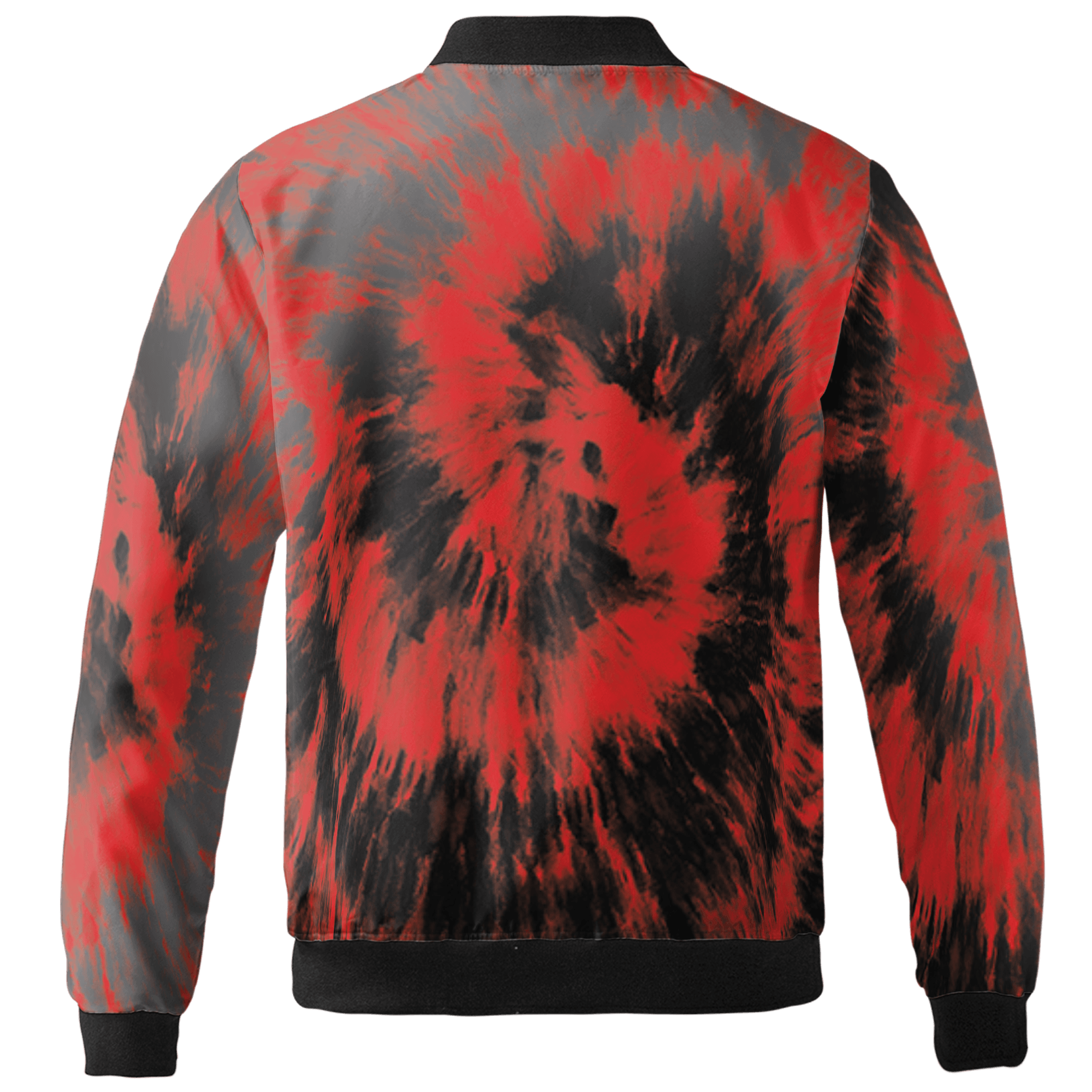 Bred Reimagined 4s Jacket Match Tye Dye 3D All-Over Print Spiral - NastyJamz