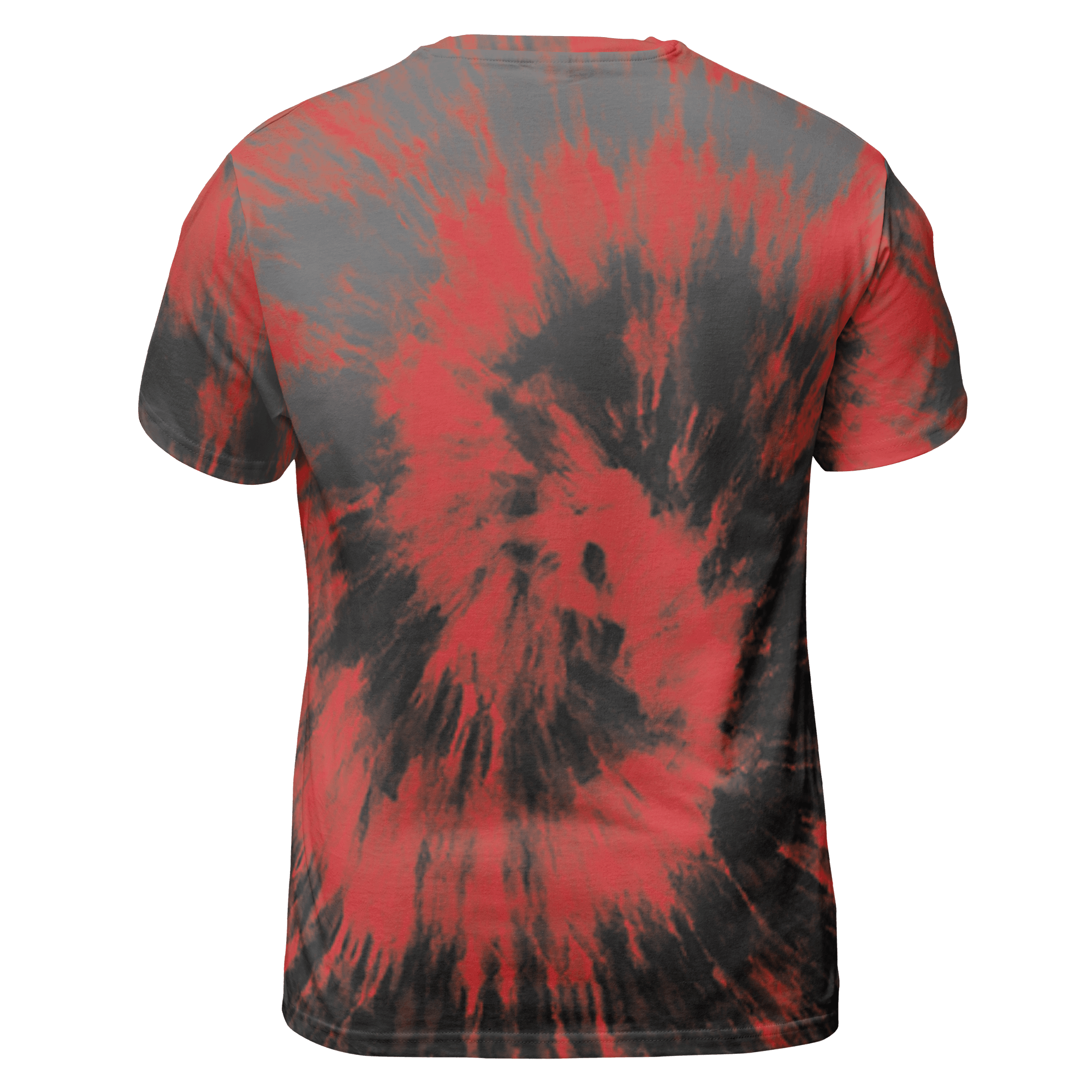 Bred Reimagined 4s T Shirt Match Tye Dye 3D All-Over Print Spiral - NastyJamz