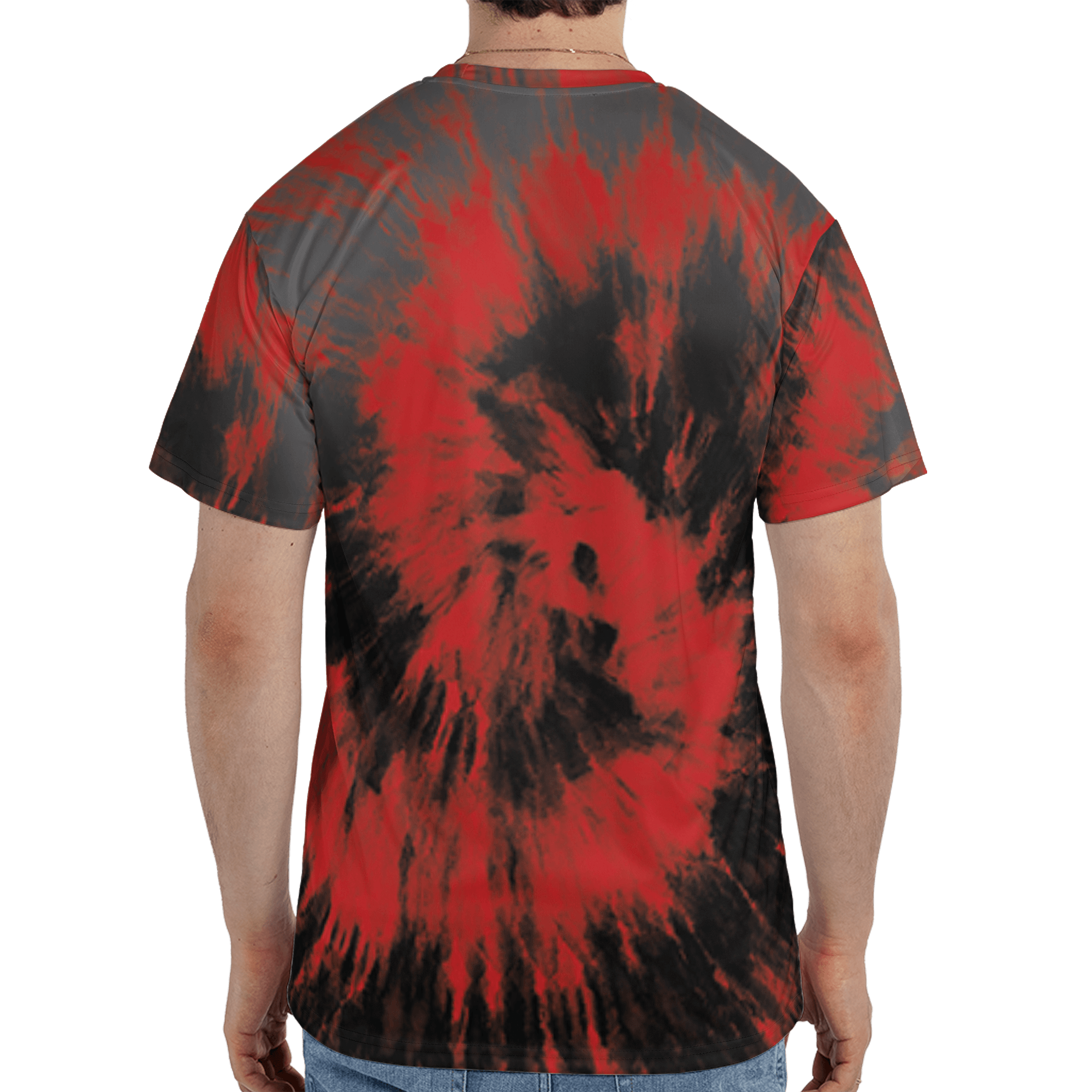 Bred Reimagined 4s T Shirt Match Tye Dye 3D All-Over Print Spiral - NastyJamz