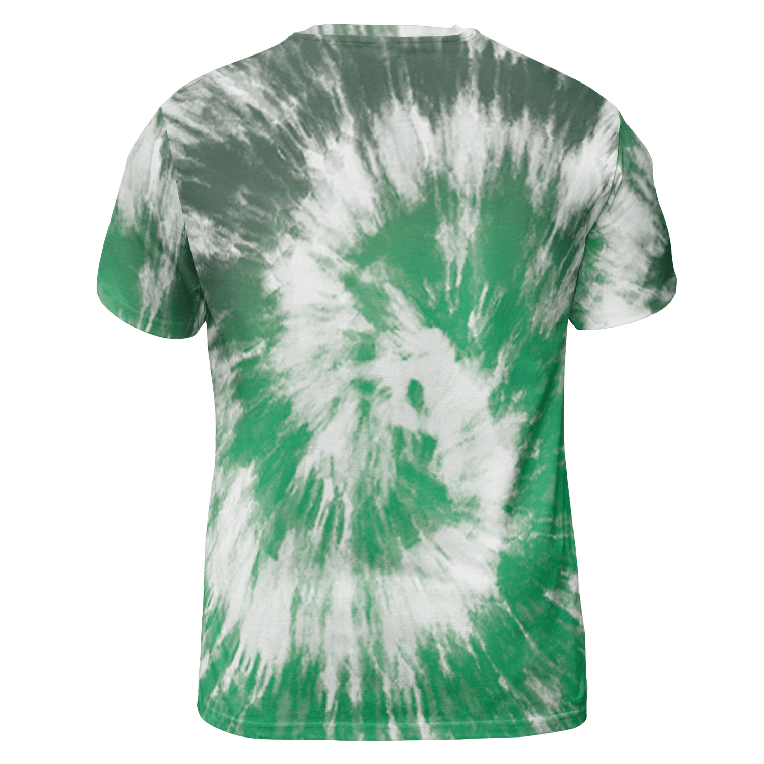 Lucky Green 5s T Shirt Match Tye Dye 3D All-Over Print Spiral - NastyJamz