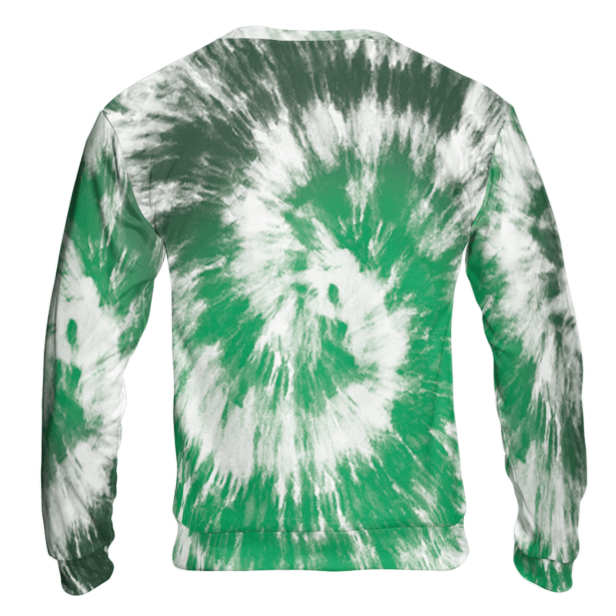 Lucky Green 5s Sweatshirt Match Tye Dye 3D All-Over Print Spiral - NastyJamz
