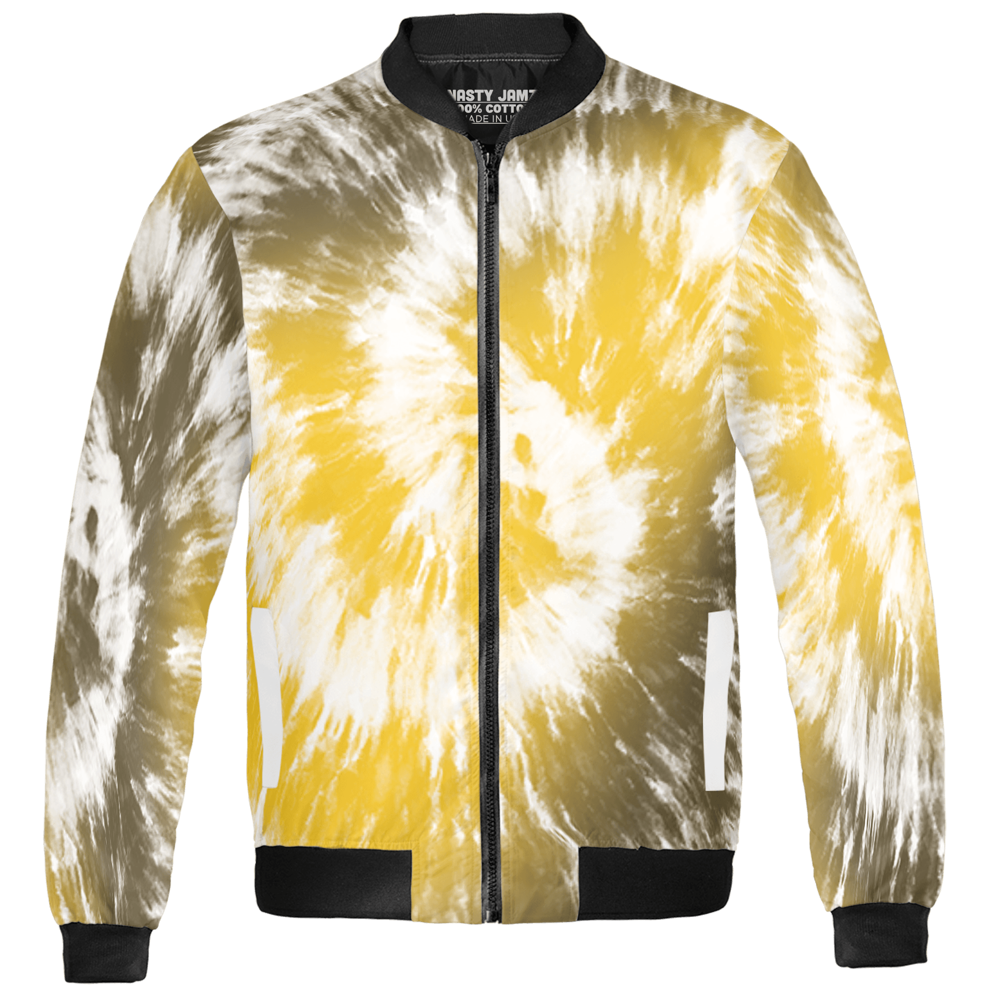 Yellow Ochre 6s Jacket Match Tye Dye 3D All-Over Print Spiral - NastyJamz