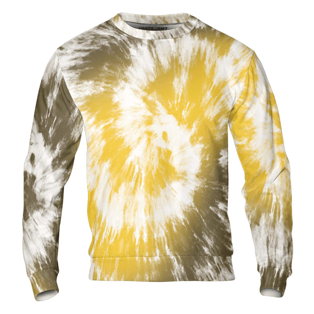 Yellow Ochre 6s Sweatshirt Match Tye Dye 3D All-Over Print Spiral - NastyJamz