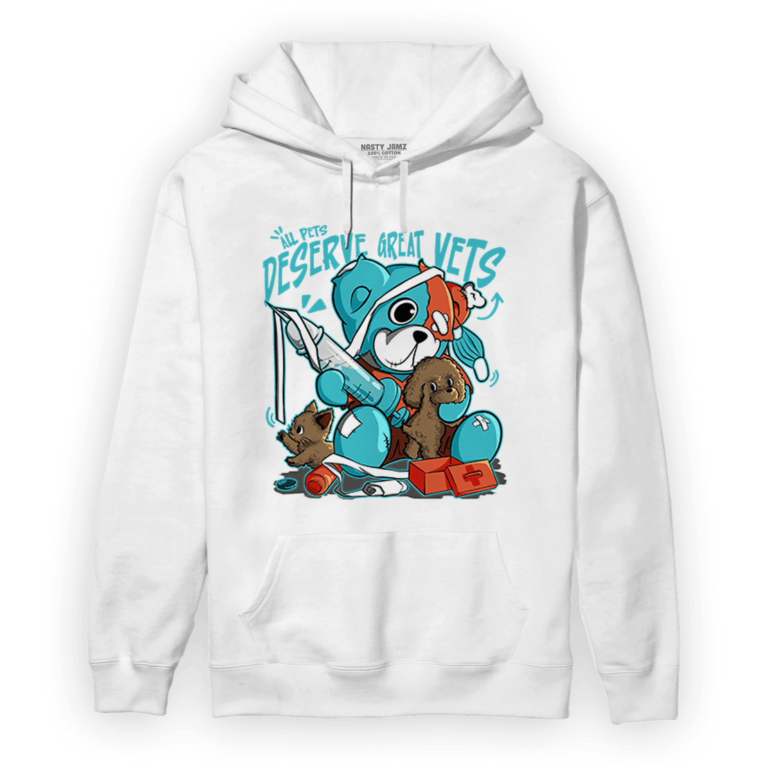 Dunk Low Dolphins Hoodie Match Veterinary BER - NastyJamz