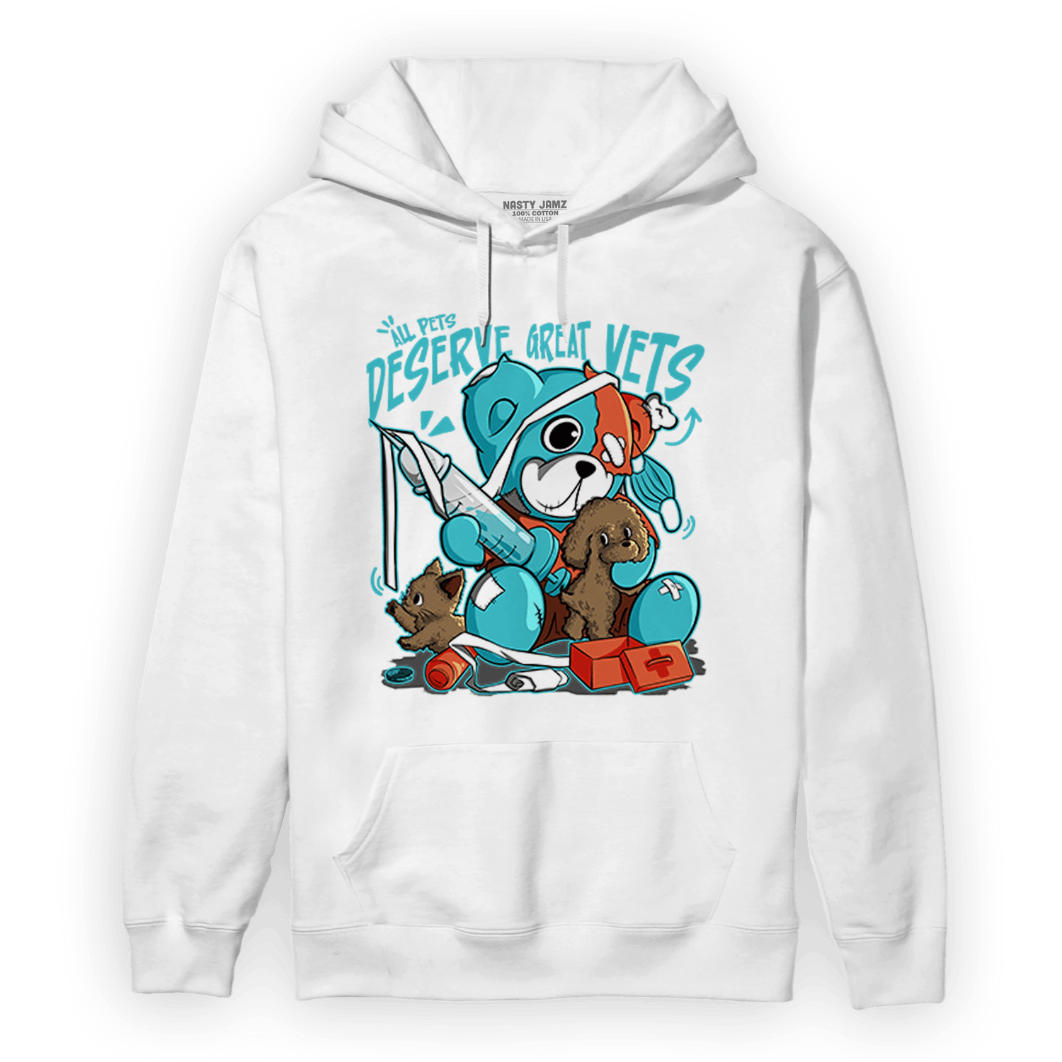 Dunk Low Dolphins Hoodie Match Veterinary BER - NastyJamz