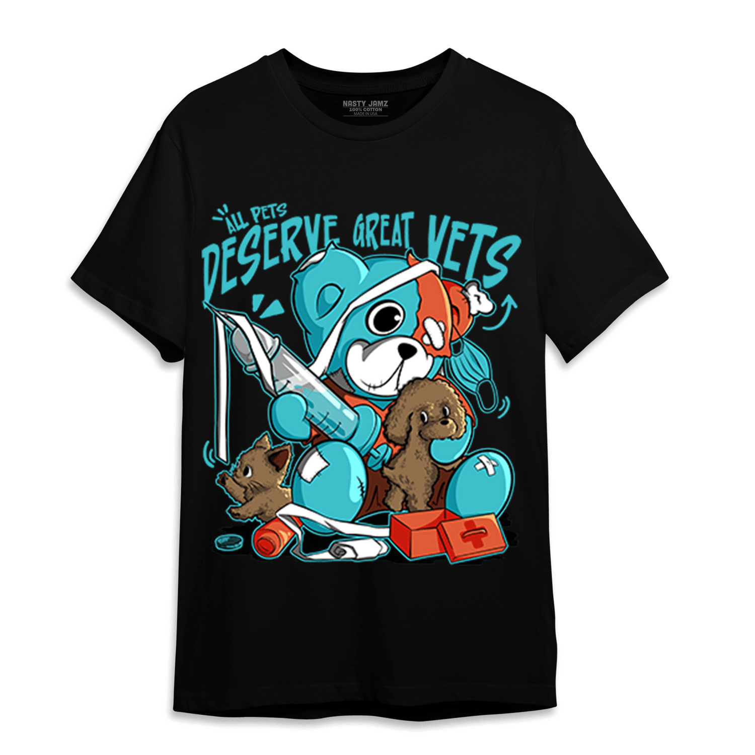 Dunk Low Dolphins T Shirt Match Veterinary BER - NastyJamz