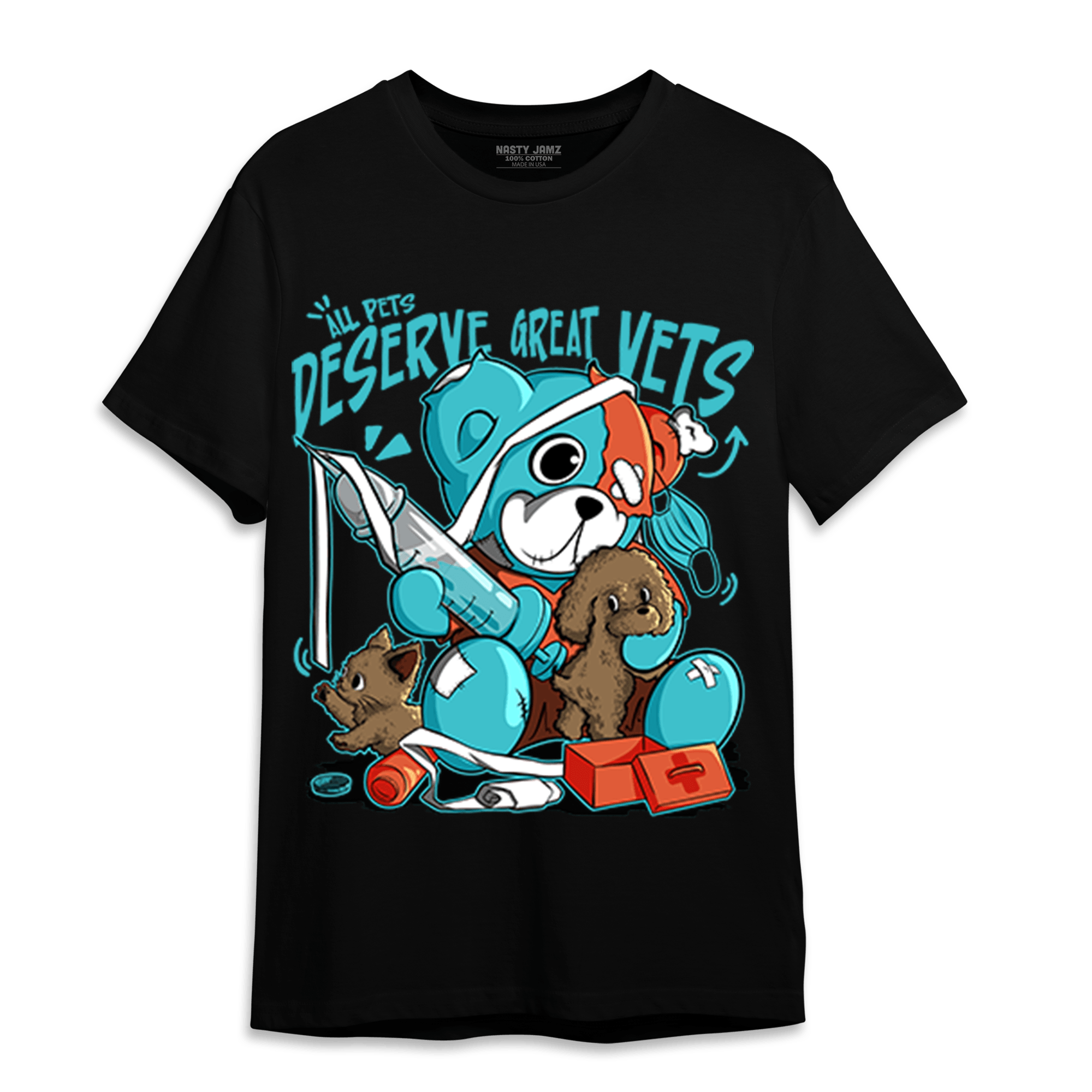 Dunk Low Dolphins T Shirt Match Veterinary BER - NastyJamz