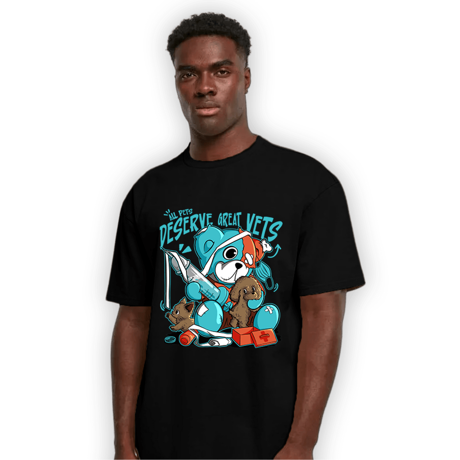 Dunk Low Dolphins T Shirt Match Veterinary BER - NastyJamz