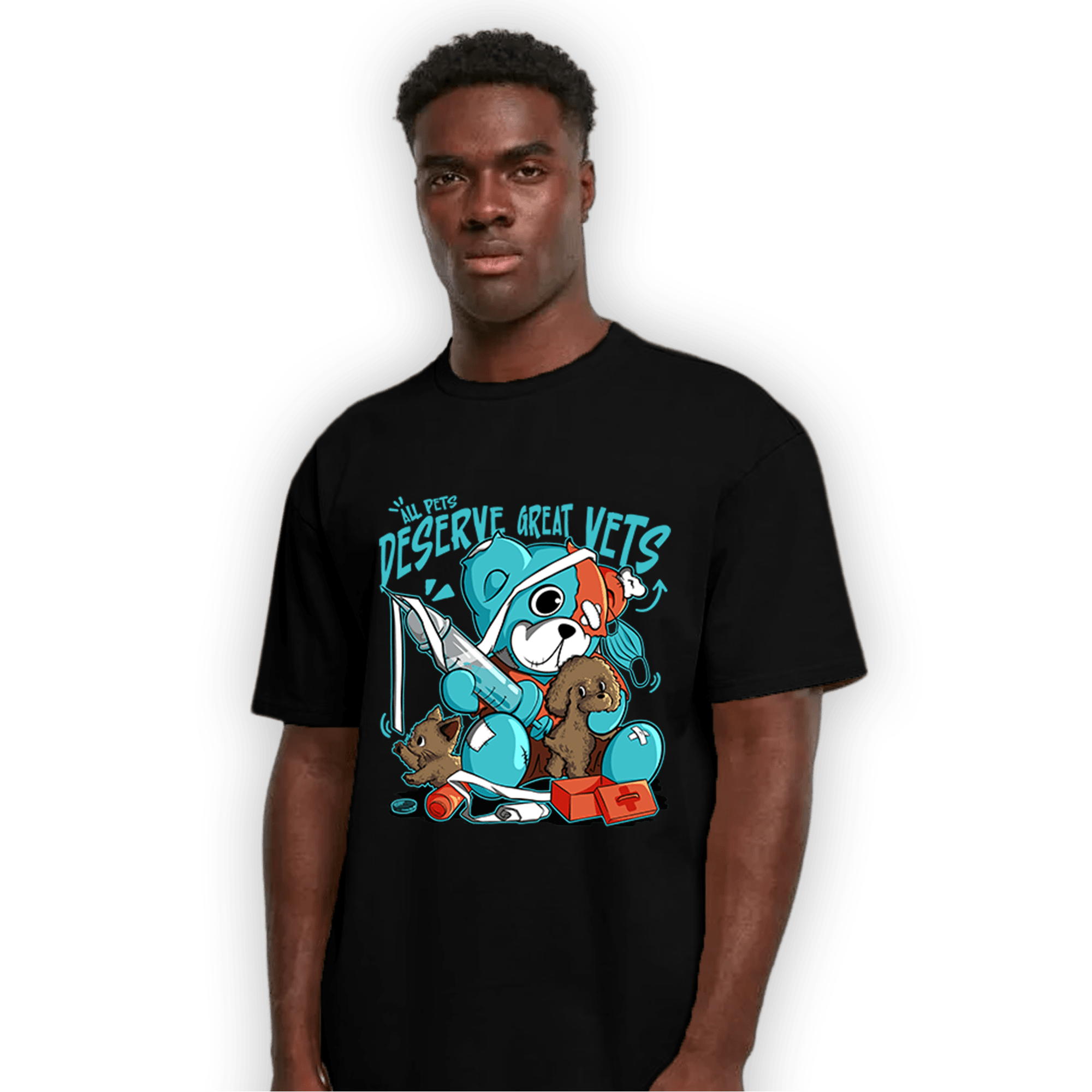 Dunk Low Dolphins T Shirt Match Veterinary BER - NastyJamz